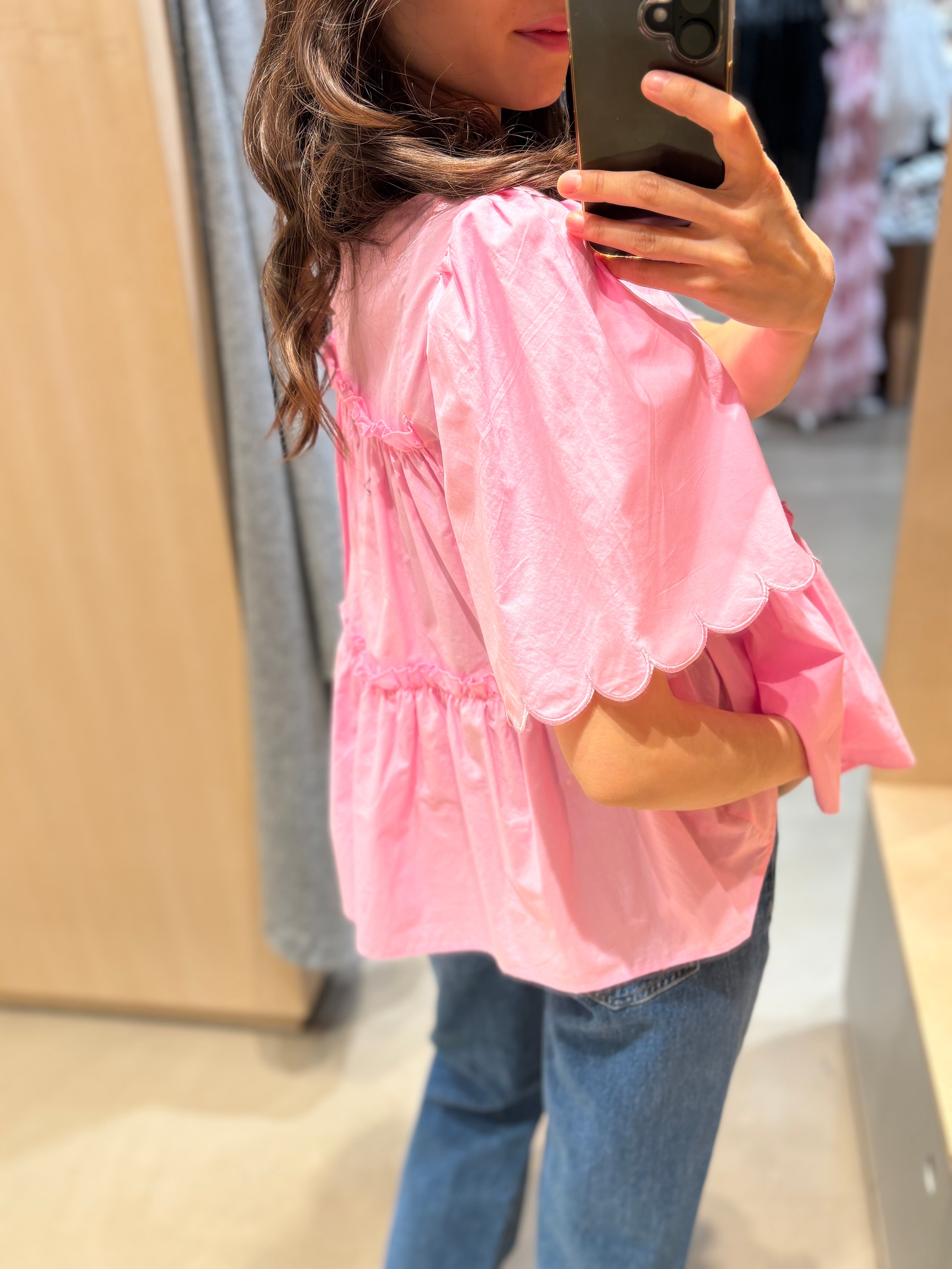 OBJHOPE Top - Pink Frosting